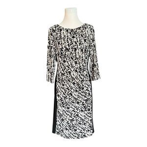 Ralph Lauren Dress with Slimming Waist Ruching. Sz 12. MINT Condition
